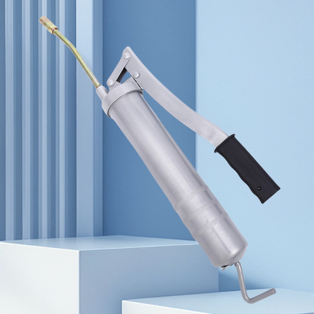 Hand Pressure Grease Gun High Pressure Manual Grease Gun 500cc Grip Gun Syringe Oil Injection Tool