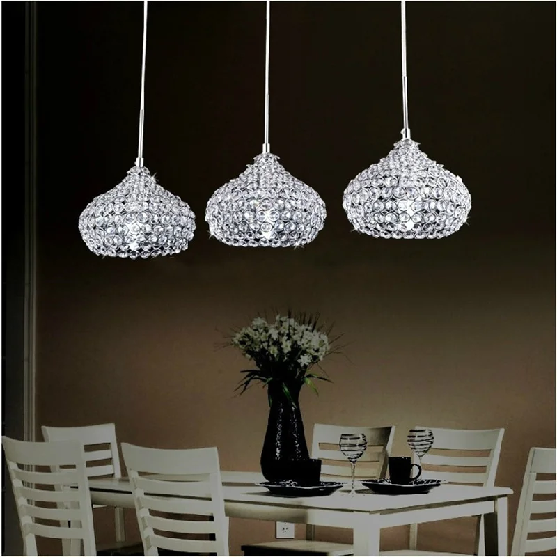 

LED 3W Minimalist Modern K9 Crystal Chandelier With 1 Light D200mm