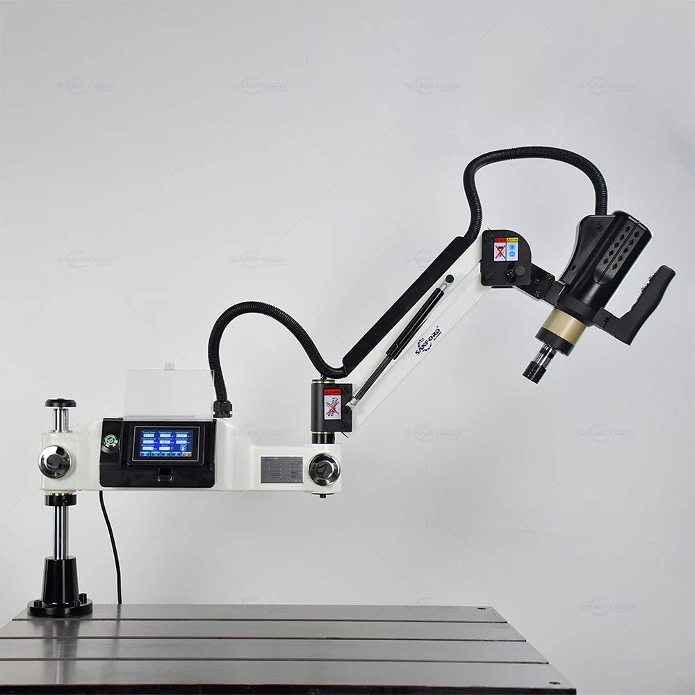 M6-M36 High durability 220V electric tapping arm machine CNC control with servo tapping frame, general direction