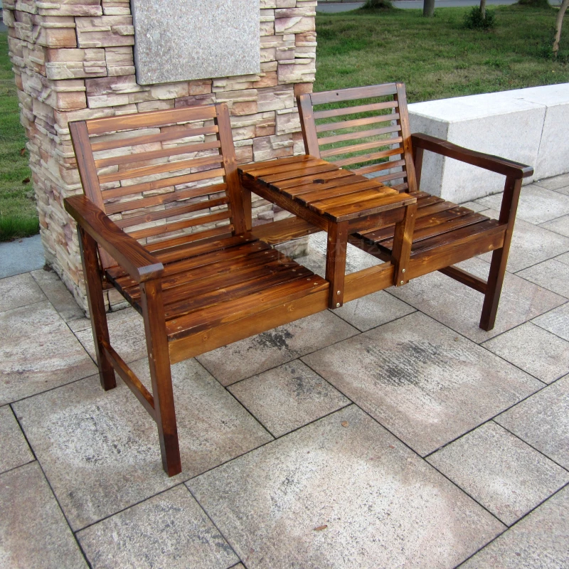 Carbonized solid wood outdoor  - đánh giá và giá Coffee Tea Gardens