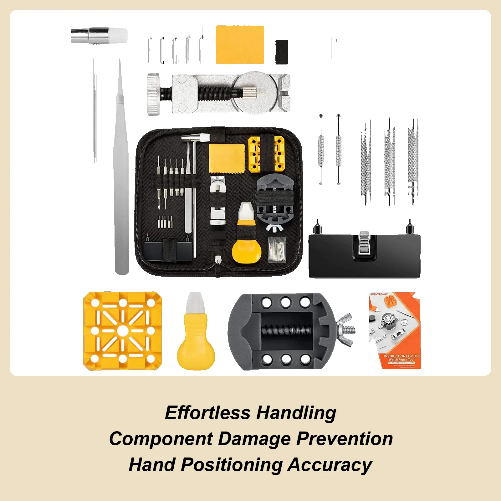 Watch Link Removal Kit Watch Band Link Pin Tool Set Wristwatch Case Opener Resizing Battery Replacement Accessories for Watch