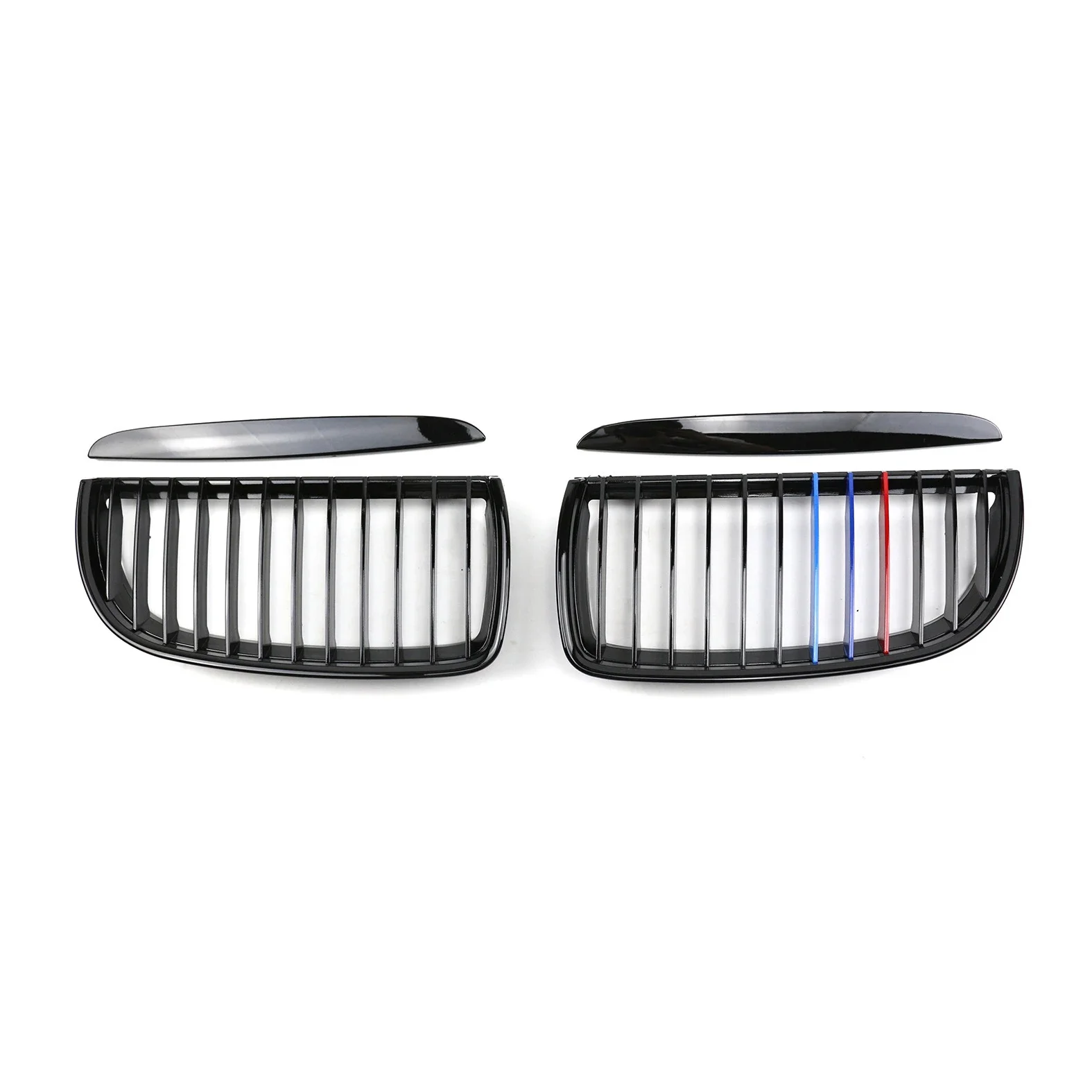 

For BMW 3 Series E90 2005-2009 Years Grille Car Modification Single Rod Auto Accessories Radiator Grid Grille Bright Black