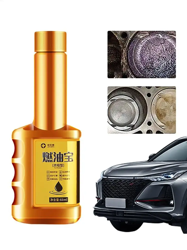 60ml Automotive Fuel Treasure Carbon Removal Fuel Cleaning Agent Gasoline Additive Fuel Saving Treasure Enhances Power Fuel
