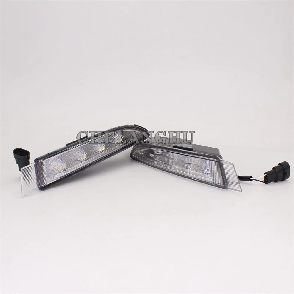 LED Light For Golf 6 A6 MK6 R20 2009 2010 2011 2012  Car-styling Front Bumper LED DRL Daytime Running Light With Harmness