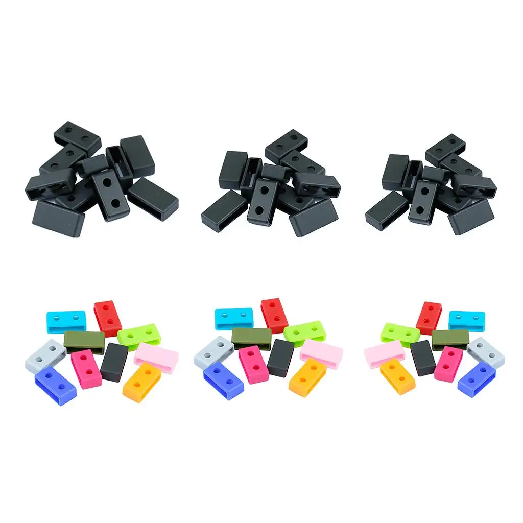 Silicone Watch Band Fastener Ring Connector Loops Retainer for Samsung Galaxy Watch Strap Replacement Wristband