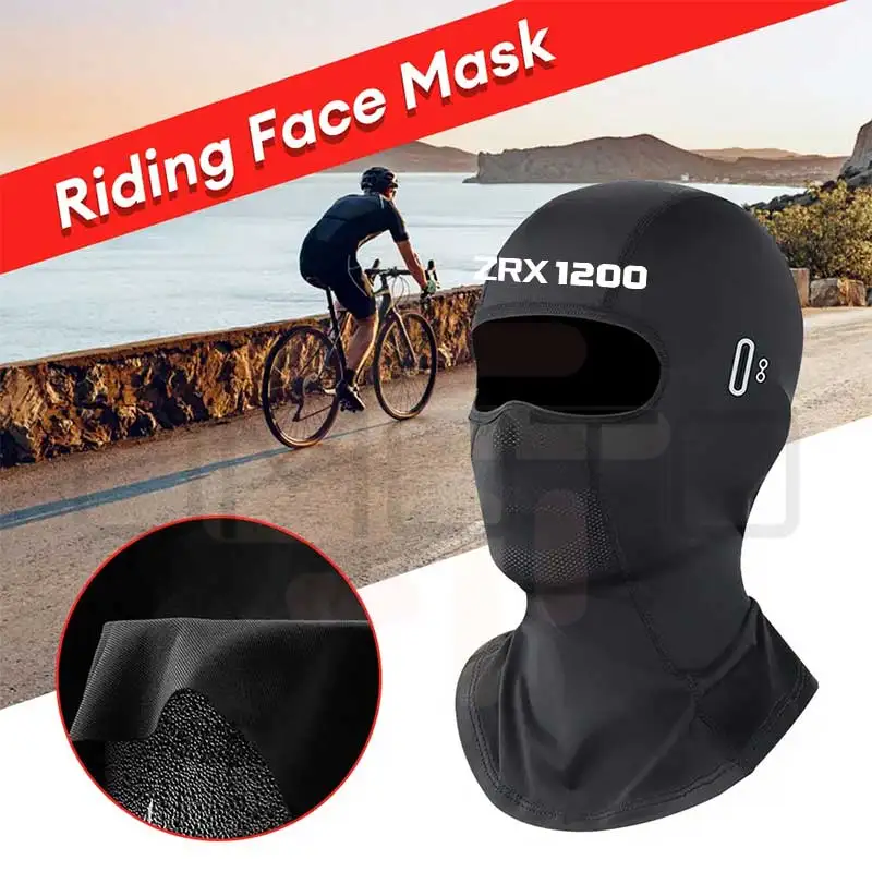 for kawasaki ZRX1200 Winter Warm Cycling Cap Breathable Thermal Winter Scarf Mask Windproof Bicycle Motorcycle Balaclava for Ext