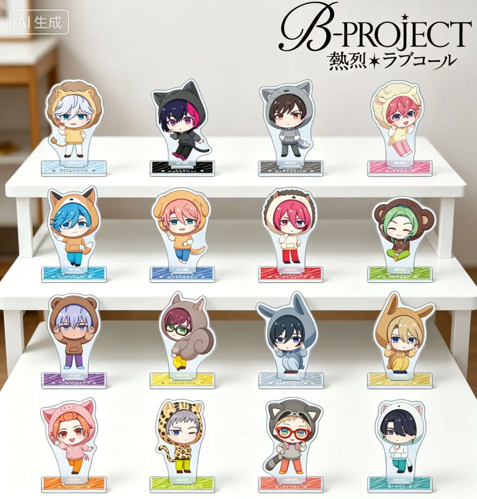 

Anime B-PROJECT Tsubasa Sumisora Tomohisa Kitakado Acrylic Stand Model Plate Keychains Desktop Ornament Fans Gifts