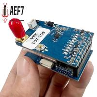 AEF7-1.7G-1.9G 1.6W FPV VTX VRX 8CH FPV Video Transmitter Receiver Module PAL/NTSC For Fatshark Skyzone FPV Goggles