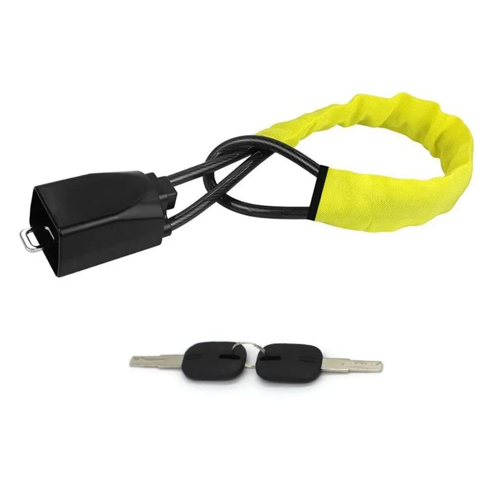 

Steel Cable Steering Wheel Lock Durable Protection With Keys Security Device Universal Fit Interior Locks Car Locks