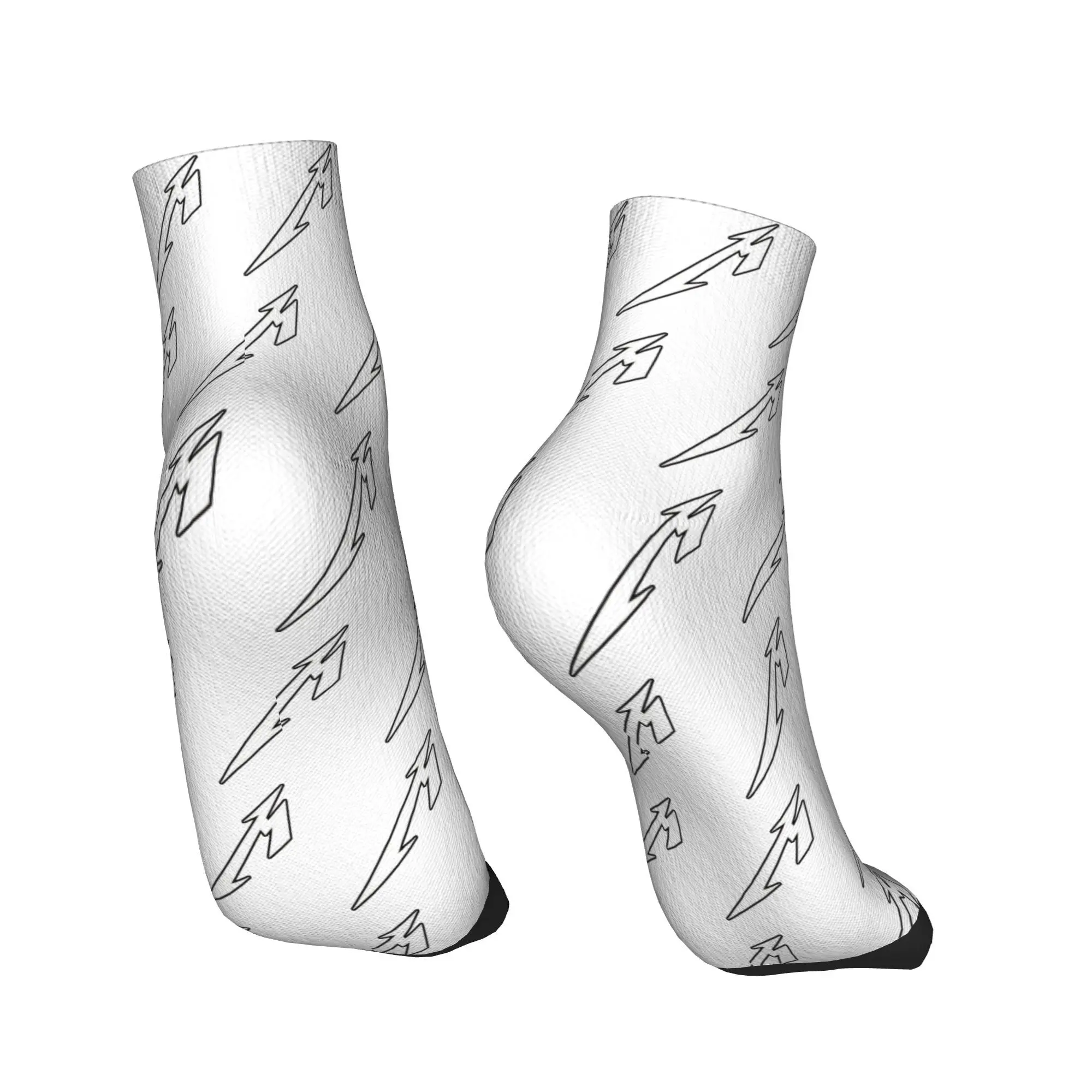 جميع المواسم Metallicas M72 كلمة جولة الجوارب Harajuku امتصاص العرق الرياضة الأوسط جوارب أنبوبية جوارب الموضة الناعمة للرجال والنساء #4