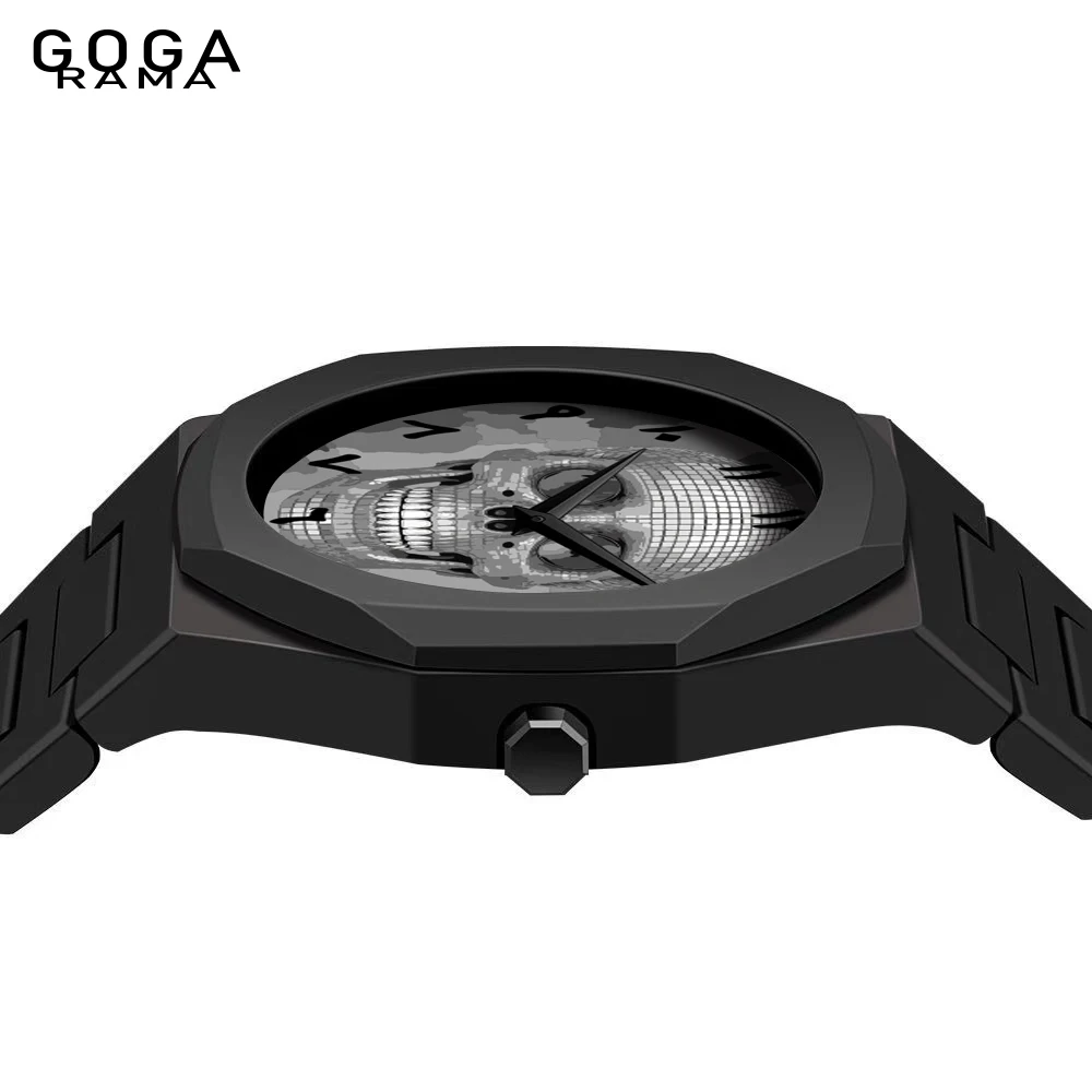 Reloj de cuarzo de diseño minimalista para hombre, correa de plástico ligera informal, calendario resistente al agua, reloj deportivo para mujer personalizado