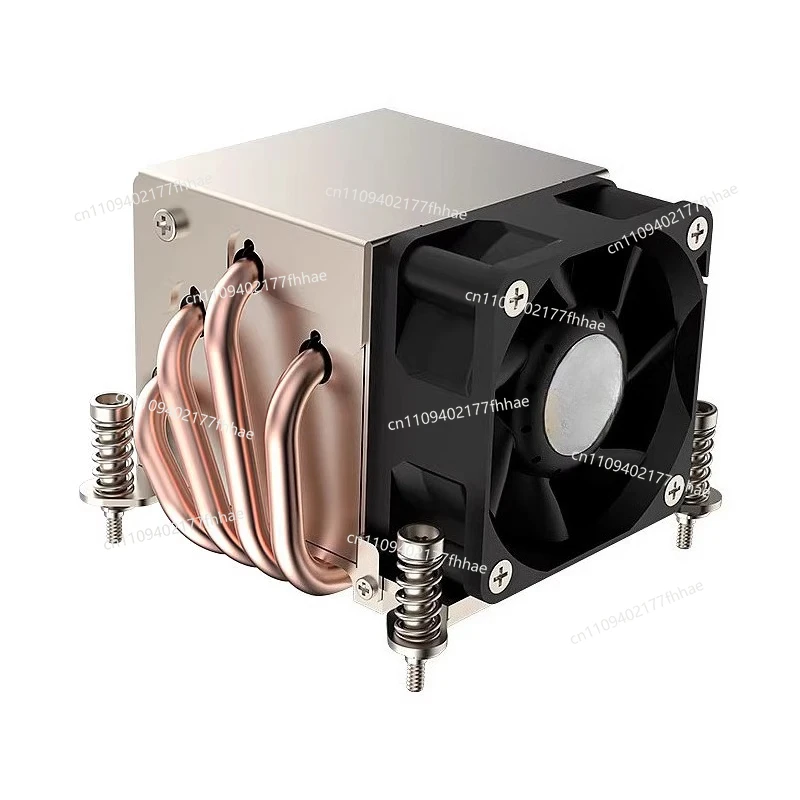 New Industrial Control Server 2011 115X 1700 2U Chassis 4 Heat Pipe Radiator Temperature Control Dual Ball Fan