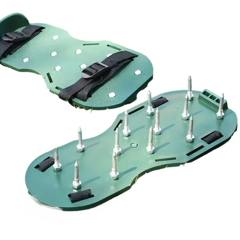 Garden grass soil loosening nails, lawn hole puncher, grass nail shoes, grass shoes, soil loosening artifact