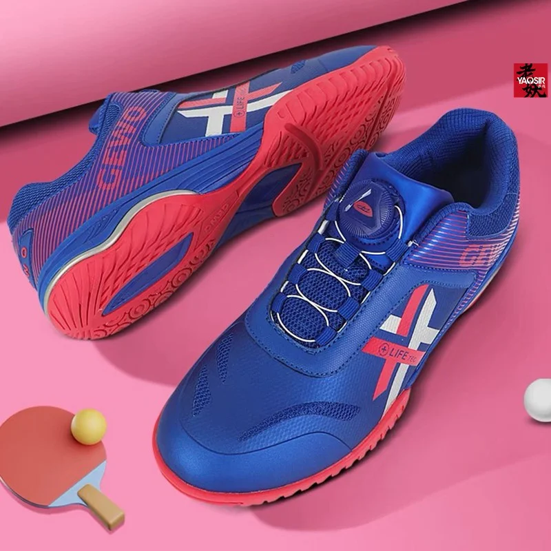 محايد جديد 2025 رائجة البيع المهنية تنفس أحذية تنس الطاولة أحذية تنس الطاولة التدريب المنافسة أحذية كرة الريشة