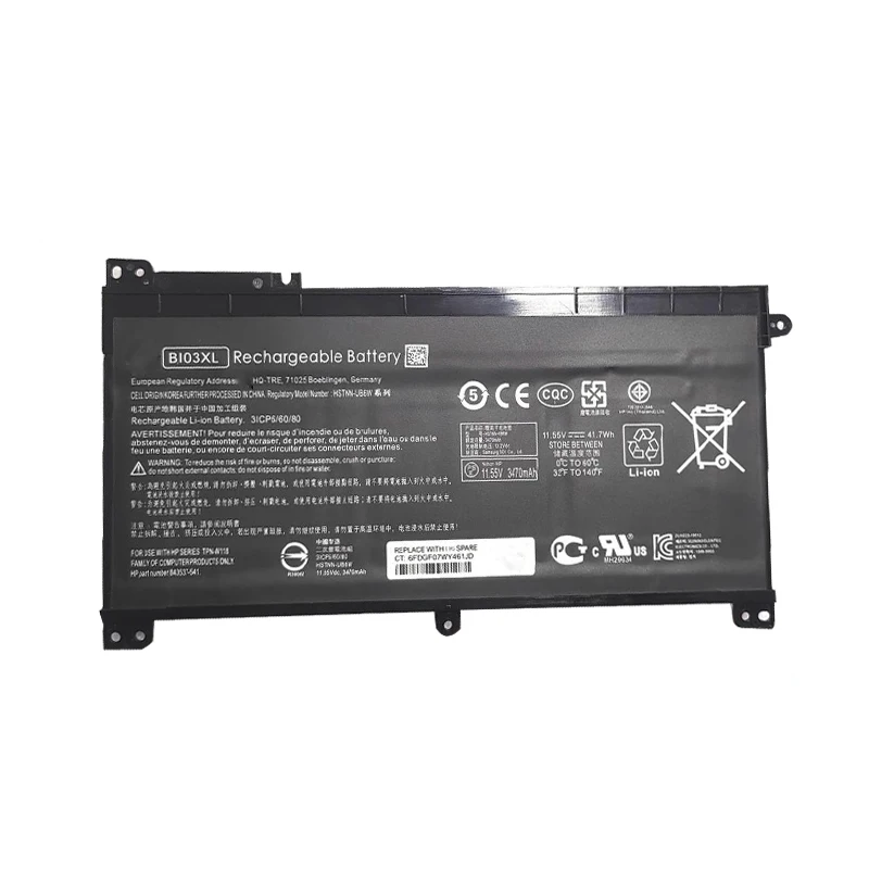 LMDTK New BI03XL Laptop Battery For Hp Pavilion X360 M3-U U000 13-U 14-AX001LA image 2
