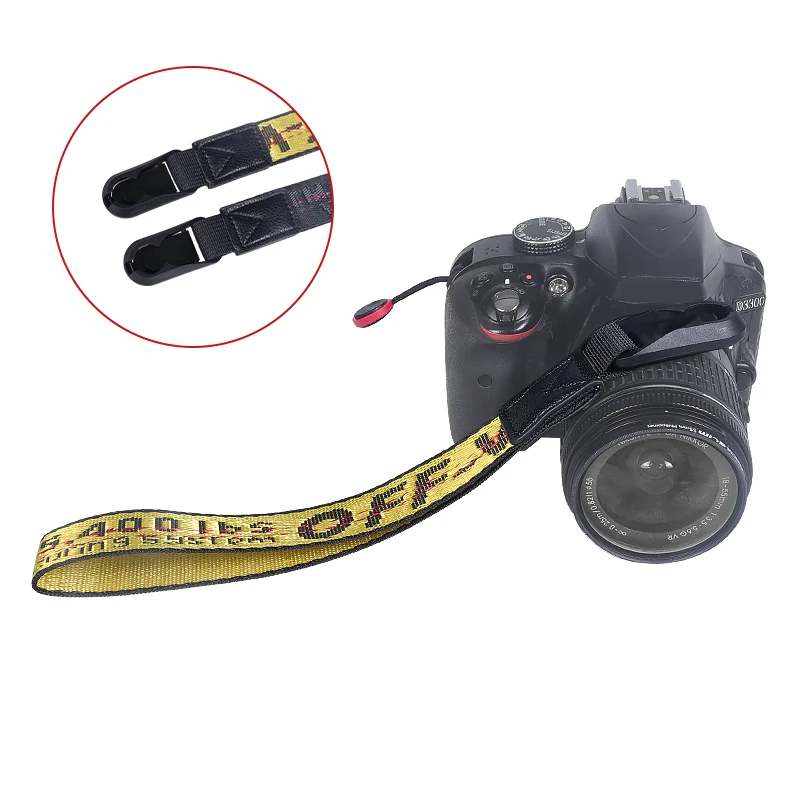 SLR digital camera wrist strap, Nikon Canon SONY Fuji Panasonic camera photography studio accessories