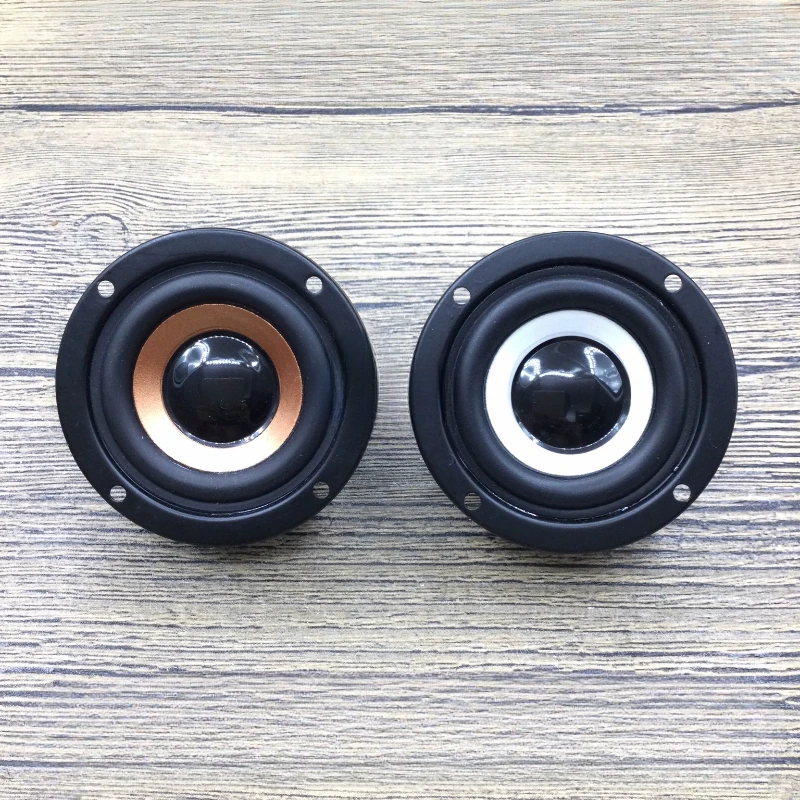 

SOTAMIA 2Pcs 2.5 Inch Full Range Audio Speaker 4 Ohm 5W Round Multimedia Hifi Loudspeaker Desktop Audio DIY Bluetooth Speaker