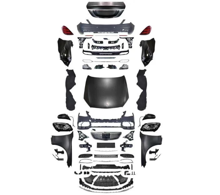 

BR High Quality Body Kit for Mercedes Benz S-Class W221 Upgrade to W222 Kit