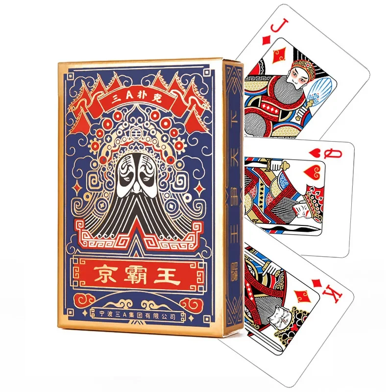 New Chinese Peking Opera Playing Cards Chinese Traditional Culture New Pattern Adult Playing Cards 57*87mm Fun Table Game Props