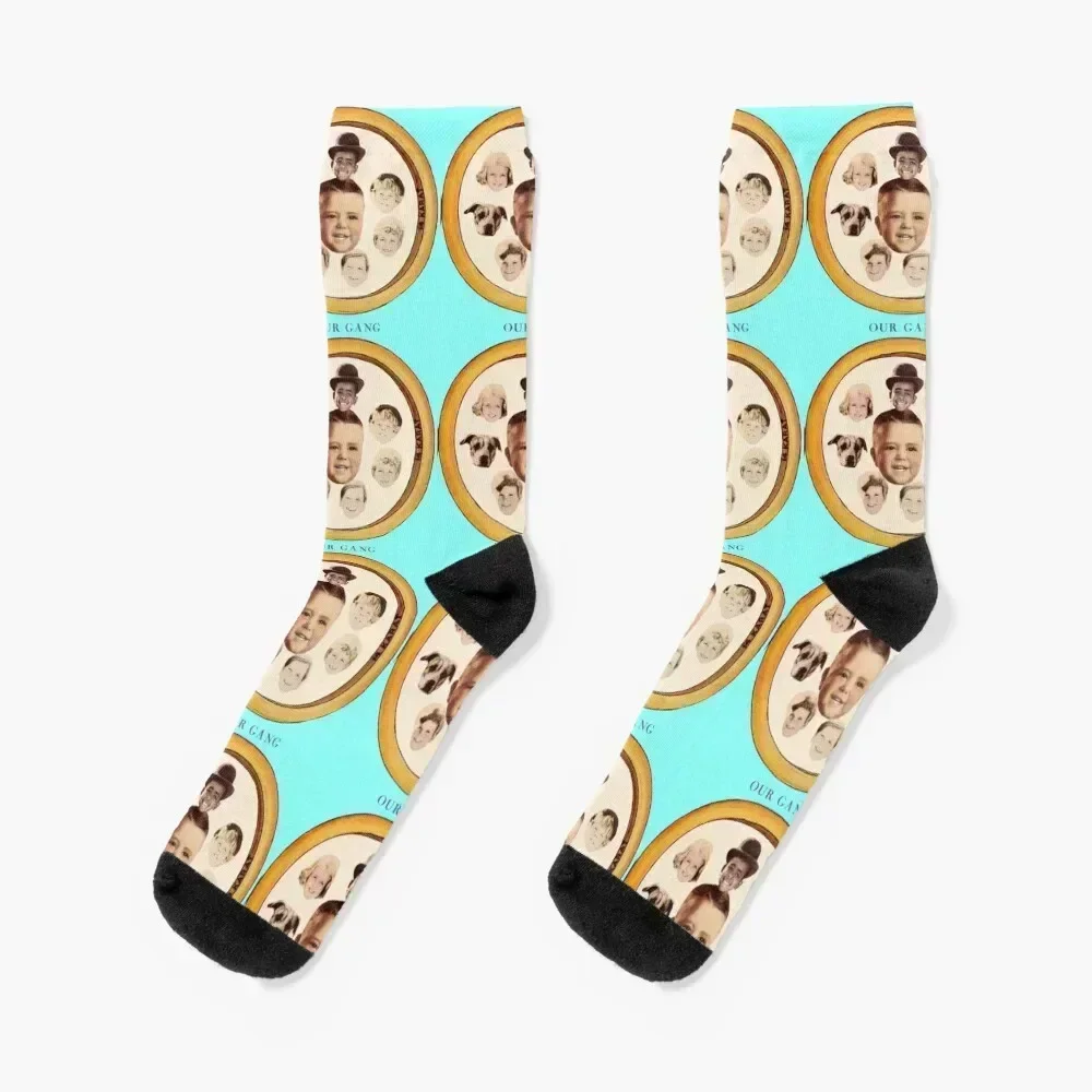 

OUR GANG Spanky McFarland and theother kids, Petey too! Socks winter thermal floral new in's Socks Female Men's