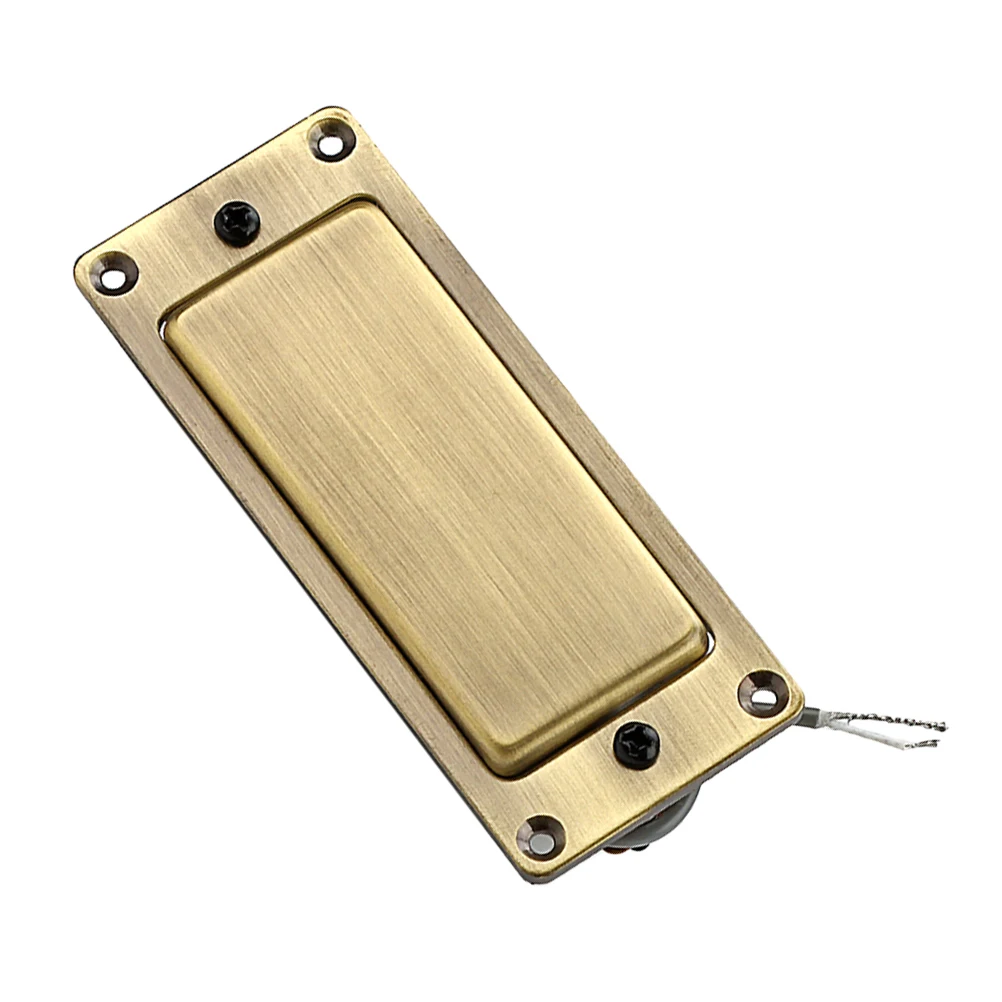 

Copper Shell Pickup Acoustic Guitar Bass Harness Lightweight Compact Design Stable Usage Enhance Sound Folk Guitars