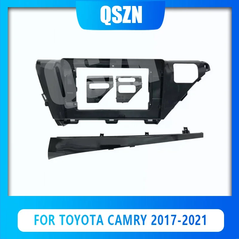 

QSZN адаптер автомобильной рамы Canbus декодер для Toyota Camry 2017-2021 Android радио панель монтажа комплект