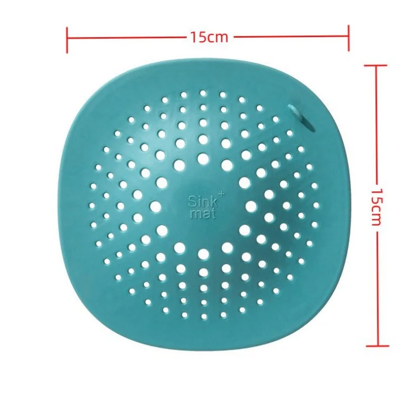 2 pezzi filtro per capelli lavello filtro Anti-blocco vasca da bagno doccia tappo di scarico a pavimento deodorante da cucina in Silicone accessori