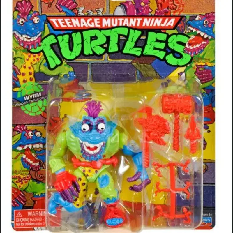 Figurines de jeu Anime pour adolescents, tortues Ninja mutantes, tyrannosaure, queue de fourmi, tête en acier, Collection d'ornements, nouvelle collection