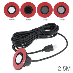 2.5 M 13mm Original Flat Sensors Adjustable Depth 16mm Car Parking Sensor for Monitor Reverse System