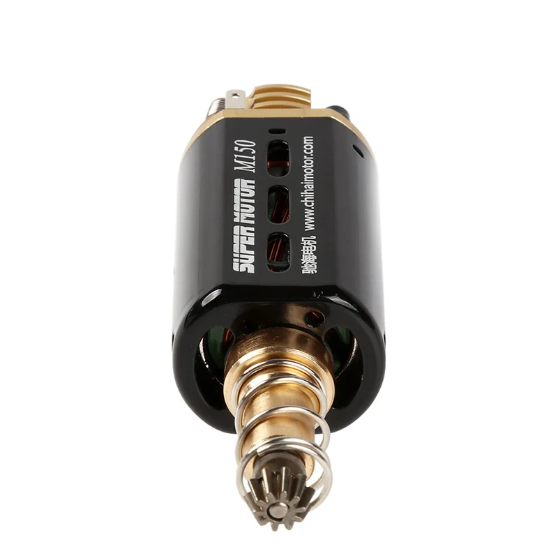 1Pc DC Motor CHF-480WA-N52 Nd-Fe-B 32TPAHigh Torque AEG Motor Ver.2 Gearbox MotorLong Axis For Gel Blaster Toy 치하이모터