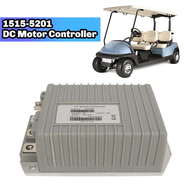 Motor Controller 48V 250A 1515-5201 DC Motor Controller 103403401 for Club Car Precedent Golf Cart 2009-2014 Electric Golf Cart