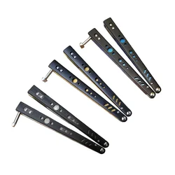 TheOne Black Rep Replicant G10+Titanium Handle D2 Blade Bushing System EDC Multi Tool Knives