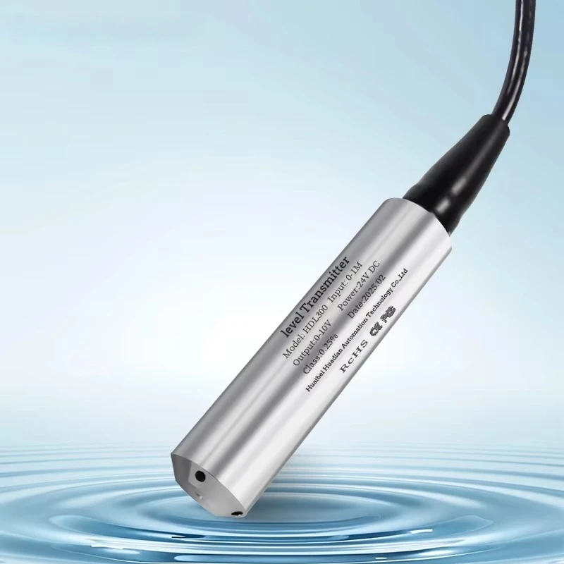 

Atex Water Pump Piezometer Water Level Sensor Meter Ip68 19mm 1-300m Small Diameter Water Liquid tank Submersible Level Sensor