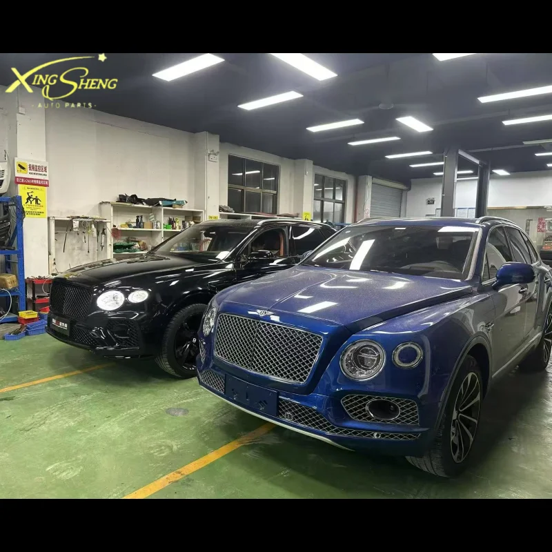 

High-quality for Bentley Bentayga 2016 Model Upgraded to 2023 Model Front Headlights and Rear Taillights Renovation and Upgrade