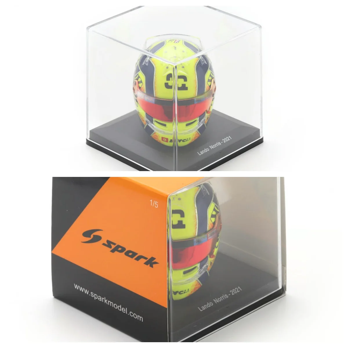 Spark 1/5  Lando Norris - 2021 5HF054 Resin Model Helmet Limited Edition