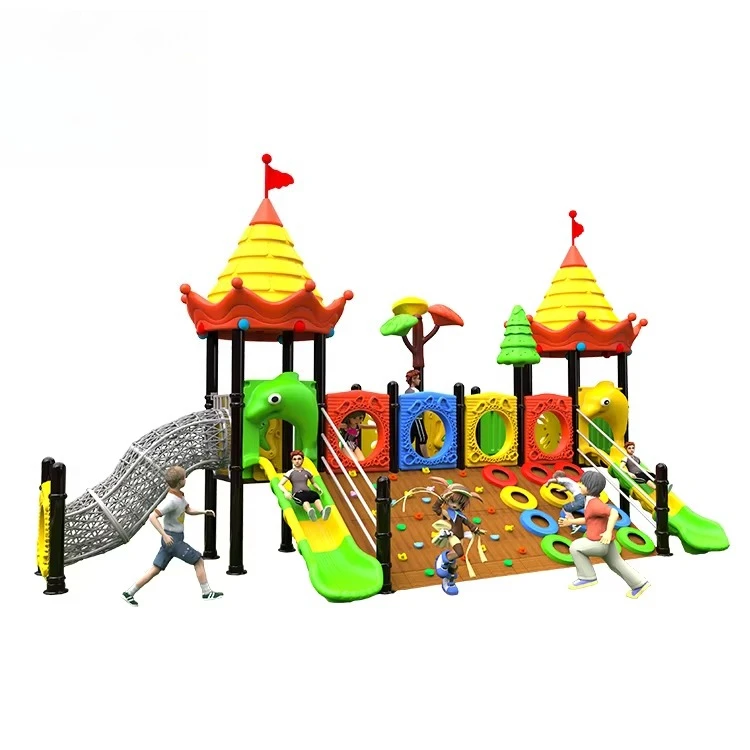 Colorful Commercial Slide Tube Amusement Slide Park Children's Kids Outdoor Playground Equipment for School