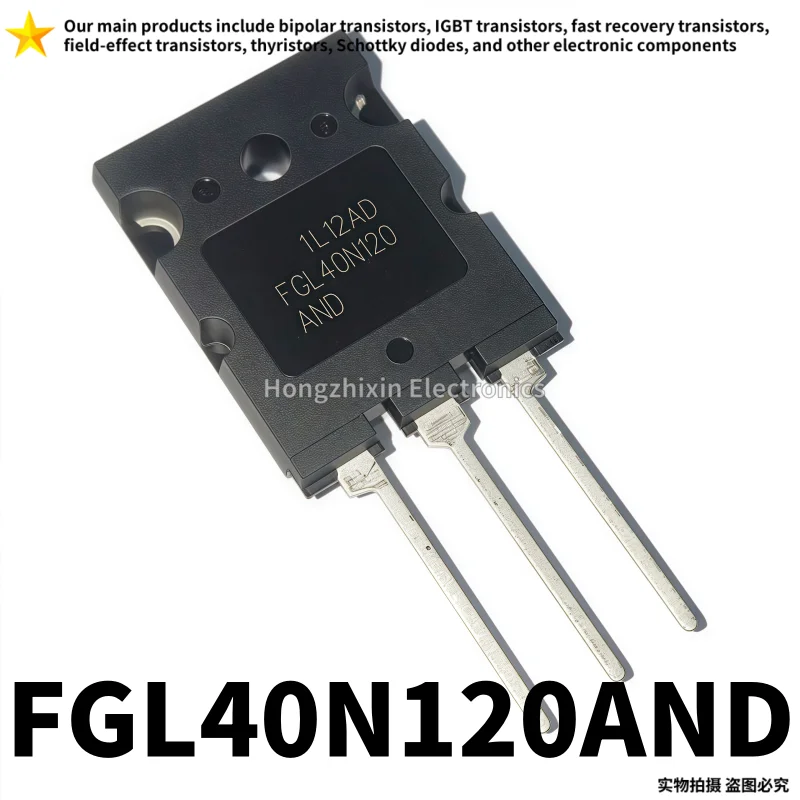 10PCS/Lot Original New FGL40N120AND 40A 1200V 40N120 FGL40N120 TO-264 FGL40N120ANDTU NPT IGBT