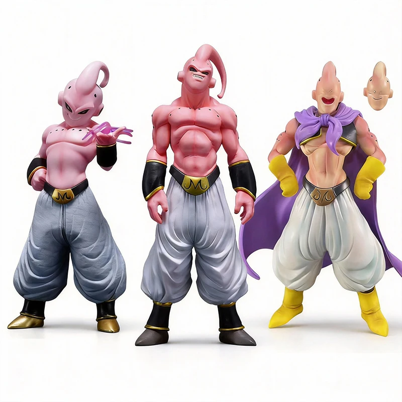 

Anime Buu Figure Dragon Ball Z Majin Buu 3 Different Forms Action Figure PVC Anime Collection Model Figurine Toy Gift