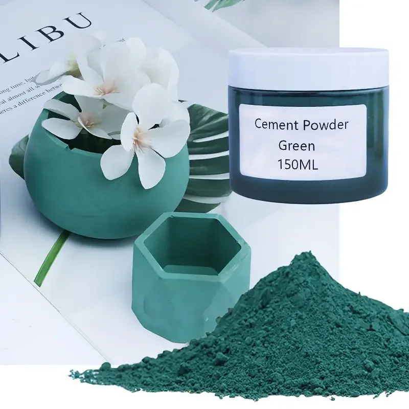 12 Colors Cement Pigment Powder, 150ml per bottle. Ideal for coloring gypsum, epoxy resin DIY crafts and jewelry making.