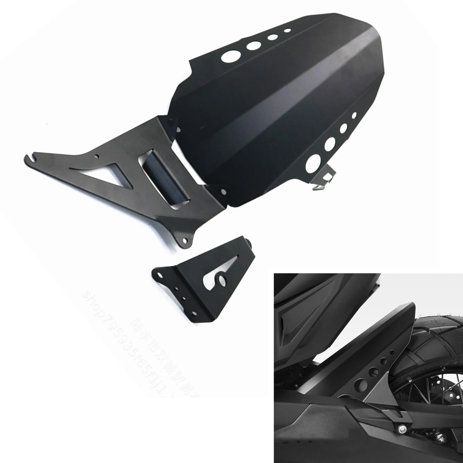 

Motorcycle Rear Wheel Fender Mudguard For HONDA XADV750 NSS750 2017-2022 Black Motorbike Modified Mud Guard Plate Cover Mudflap