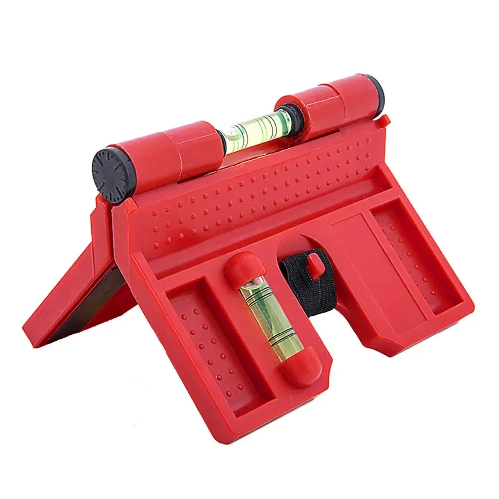 زاوية قياس مستوى الكحول متر الميل المغناطيسي 270 درجة قابل للتعديل مستوى الأنابيب سياج آخر الأنابيب المغناطيسي مقياس قابل للتعديل