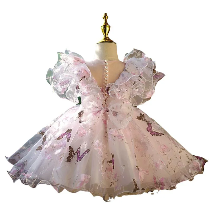 Robe longue tutu pour filles, tenue de soirée, noire, élégante, pour enfants de 8 ans, offre spéciale