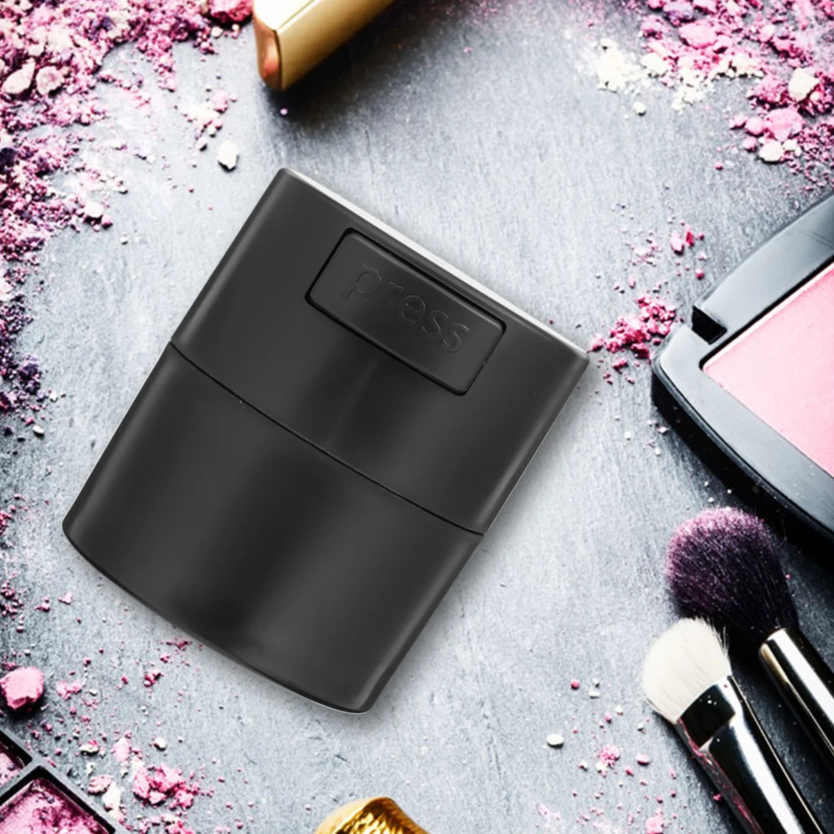 2pcs Glue Storage Tank Sealed Dehumidified Portable Large Capacity Eyelash Glue Case Container For Eyelash Extension Supplies