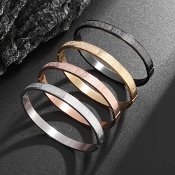 High Quality Men Women Stainless Steel Ayatul Kursi Bangle Islamic Muslim Calligraphy Arabic Bracelet Ramadhan Jewelry Gift