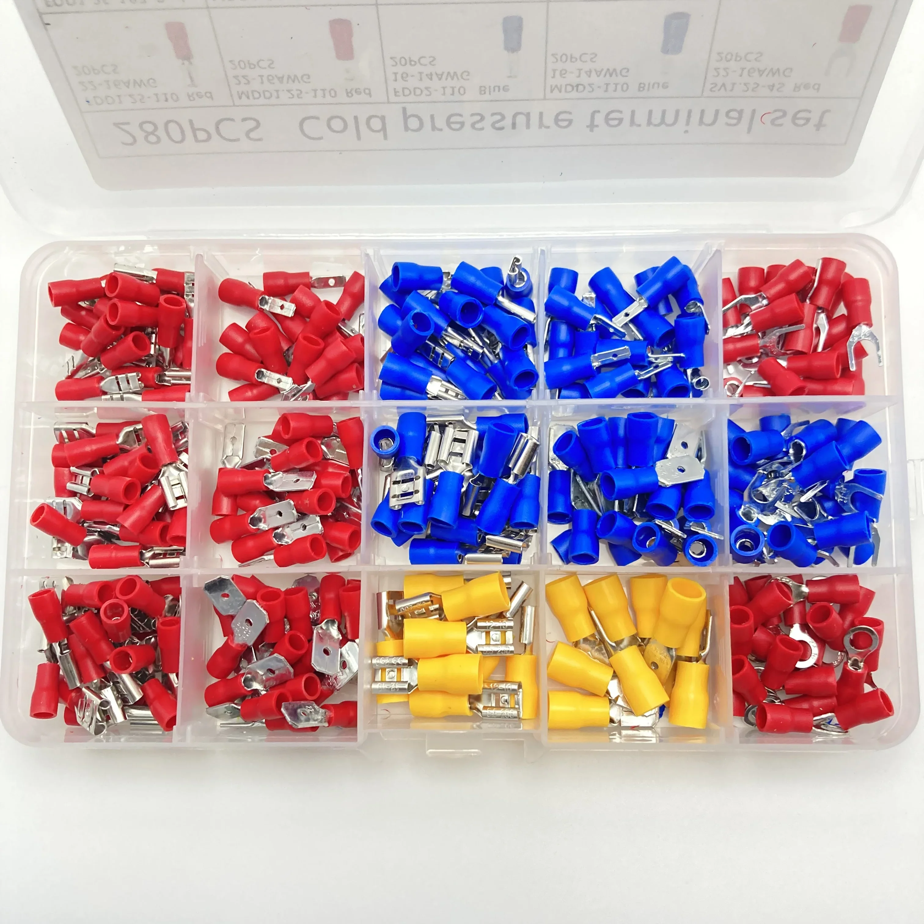 

MEYOOZIISU Electrical connectors 4 6 10pcs 1/0 AWG-3/8" Battery Lugs,Heavy Duty Wire Lugs,Ring Terminal,Battery Cable Ends