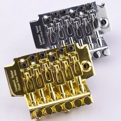 1Set 6Strings Dilapidated inventory Guitar Tremolo System Bridge - Gold / Chrome