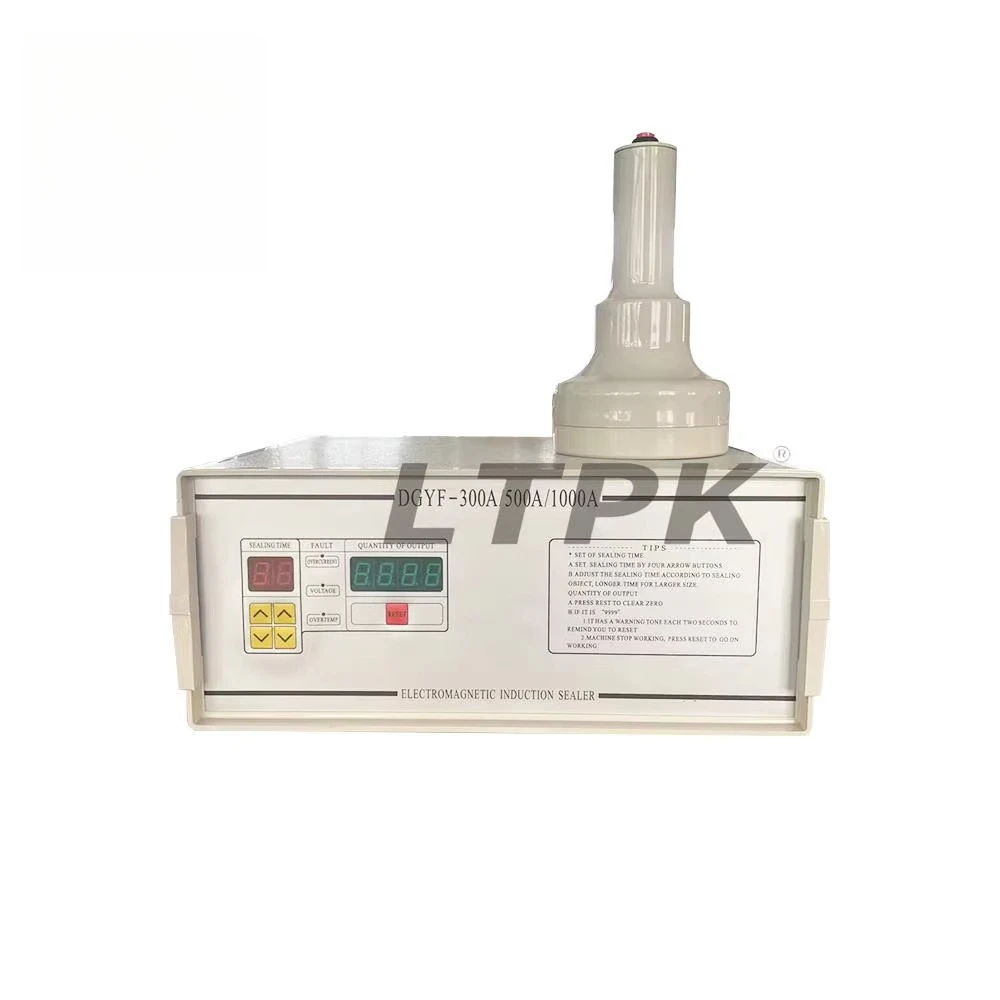 Plastic Bottle Seamer Electromagnetic Induction Heat Sealer Aluminum Foil Sealing Machine