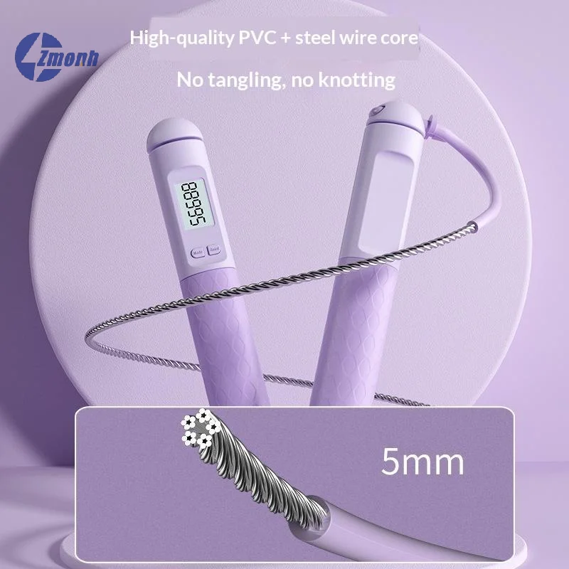 New！Electronic Counting Jump Rope Adult  Fitness Exercise For Men And Women Sports Equipment