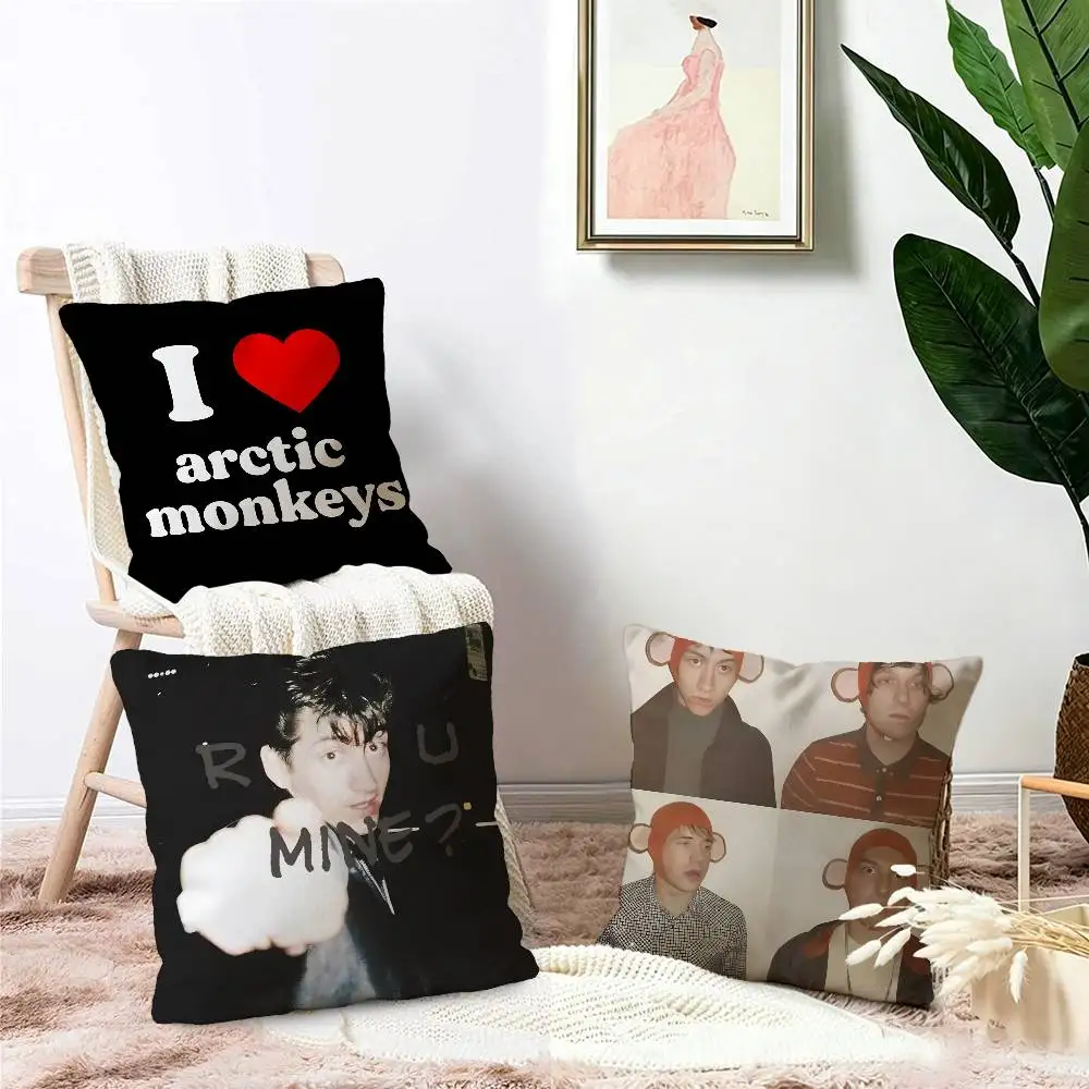 A-Arctic Rock Monkeys Lucky Dragon pillow cover sofa cushion cover home room decoration children gift
