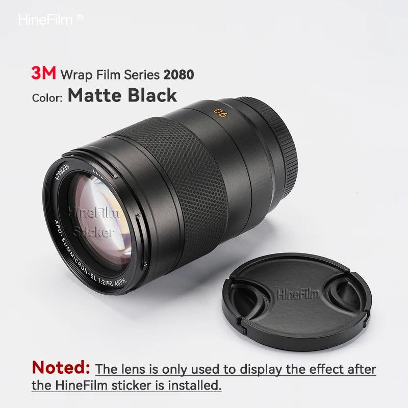 Hinefilm Skin for Leica SL90F2AA Lens Decal Skin for Leica APO-Summicron-SL 90mm f/2 ASPH Lens Wrap Cover APO SL 90 F2 Lens Skin
